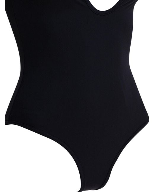 Loulou de Saison Blue Gianna One-Piece Beachwear