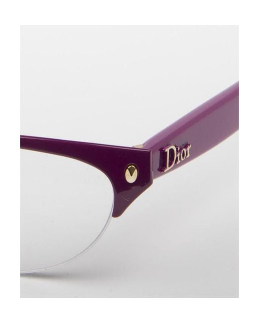 Dior White Logo Flat Mirror
