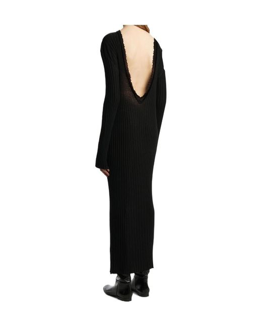 Khaite Black Sigrid Dress