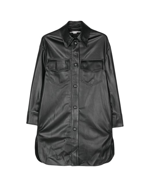 Stella McCartney Gray Long-Sleeved Casual Jacket