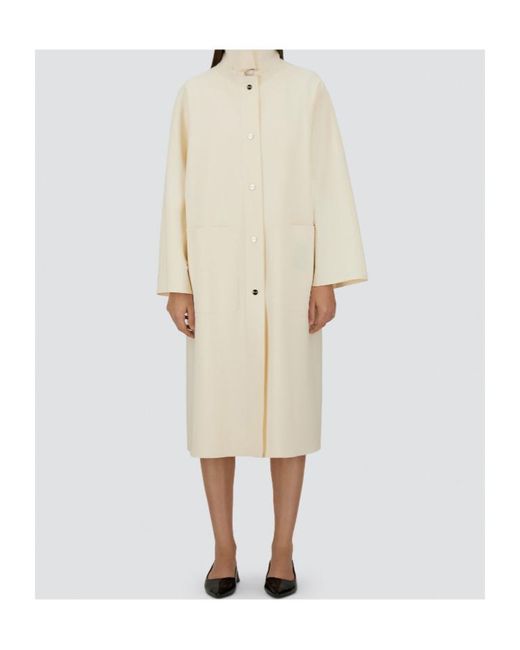 Herno White Long Jacket