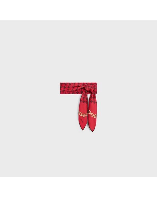 Céline Red Bandana