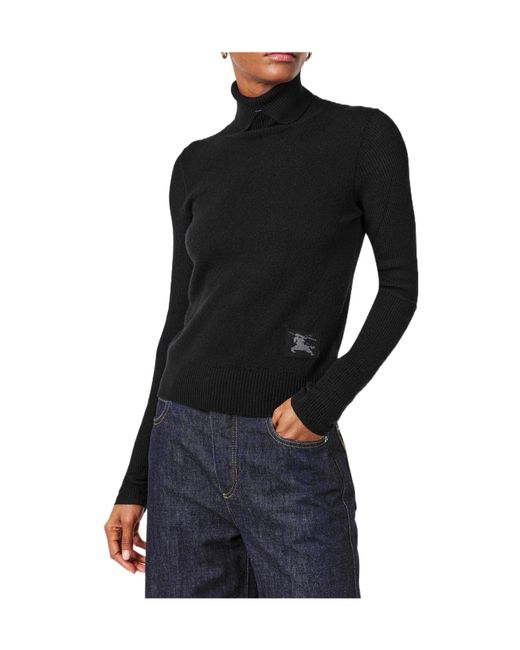 Burberry Black Knitted Top