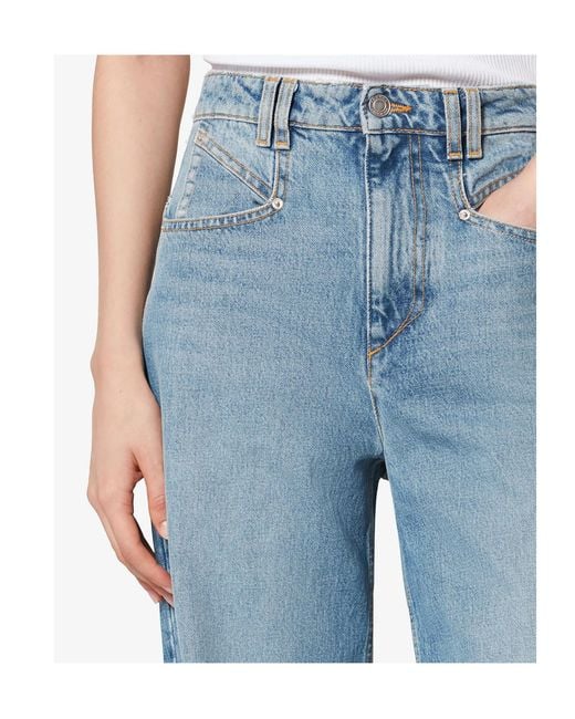 Isabel Marant Blue Lemony Denim Jeans