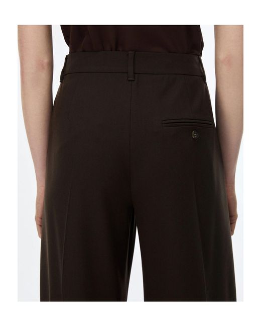 iBlues Brown Casual Pants With Belt Loops