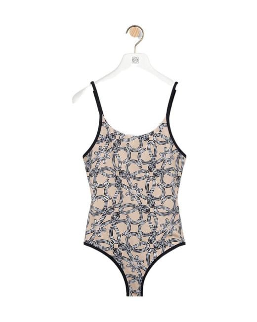 Loewe Multicolor Sleeveless One-Piece Swimsuit