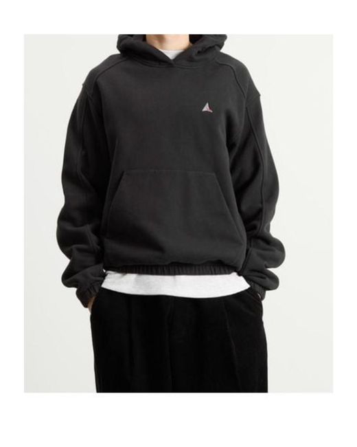 Roa Black Long-Sleeved Sweatshirt for men