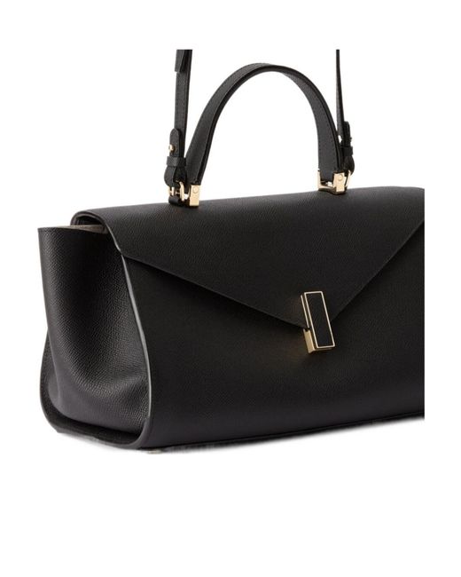 Valextra Black Iside Editor Bag