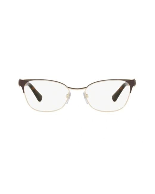 BVLGARI White Cat's Eye Plain Glasses