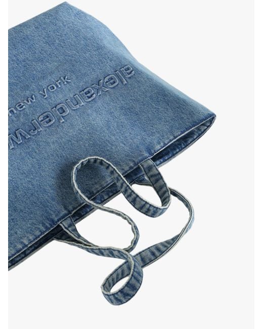 Alexander Wang Blue Punch Tote Shopper Bag