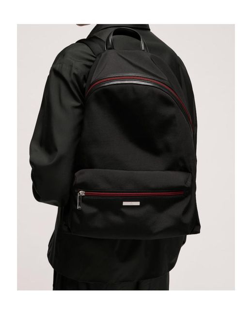 Gucci Black Tag Medium Backpack for men