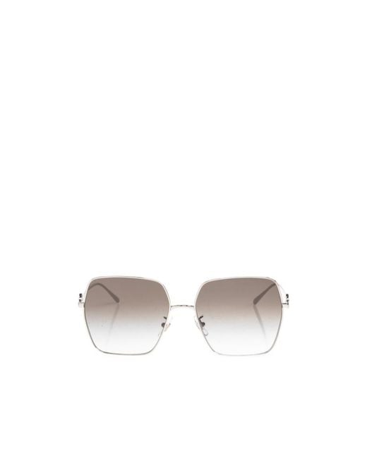 Tory Burch White Miller Sunglasses
