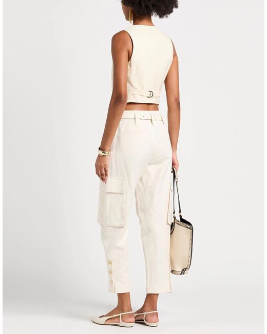 Brunello Cucinelli Natural Single-Breasted Vest