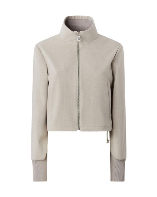 Pinko Multicolor Zip-Fastening Ribbed-Cuff Jacket