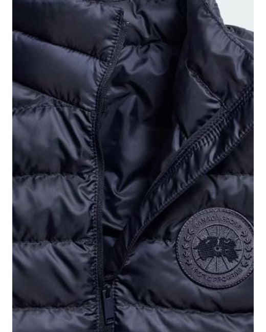 Canada Goose Blue Stratus Vest Tonal Disc for men