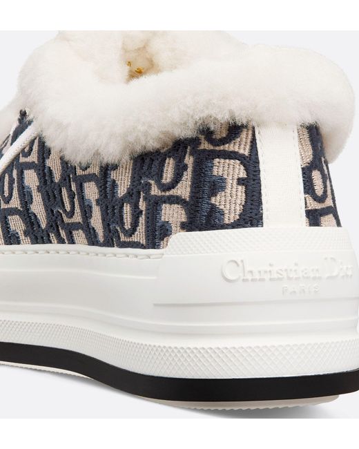 Dior White Low-Top Leisure Sneakers