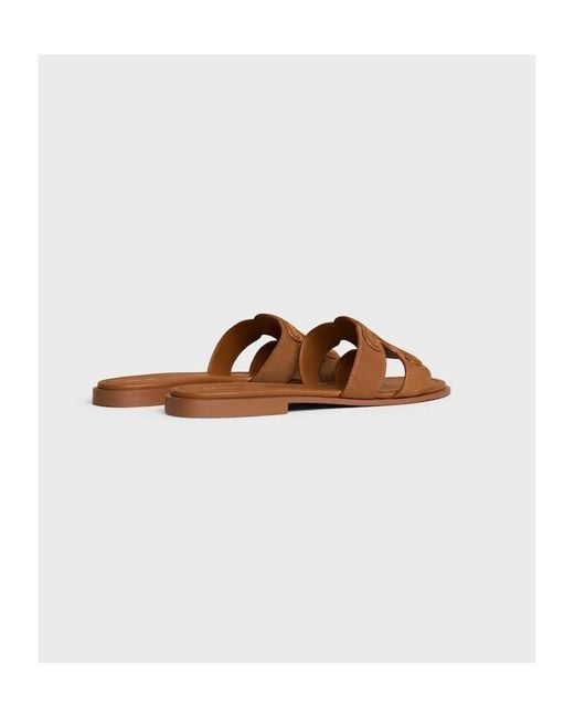 Céline Brown Marina Triomphe Mule