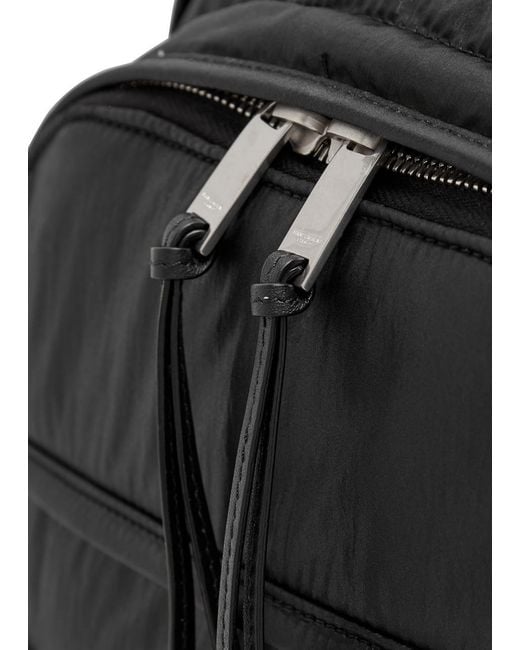 Saint Laurent Black City Nylon Backpack for men