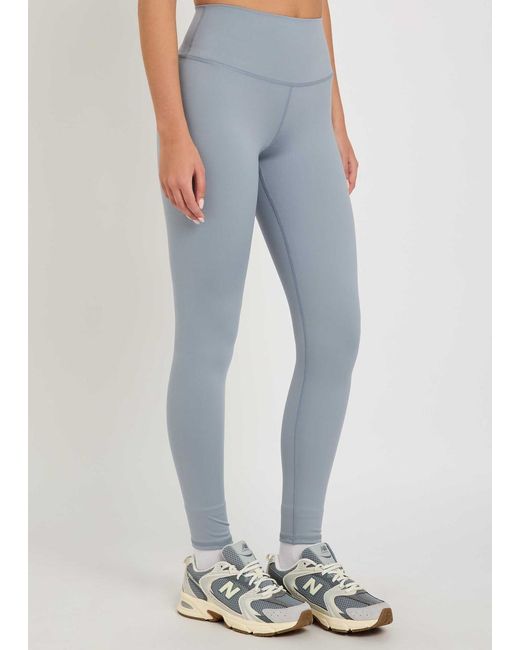 Varley Blue High-Stretch Leggings