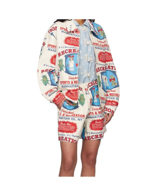 Bode White Enrichment Jacket