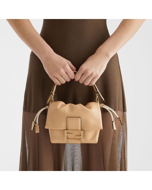 Fendi Natural Light Nappa Leather Mini-Bag