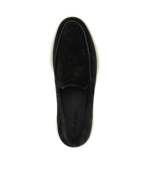 Fear Of God Black Casual Slip-On Loafers for men