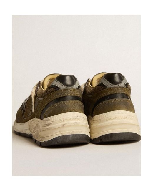 Golden Goose Deluxe Brand Natural Running Dad Lace-Up Sneakers