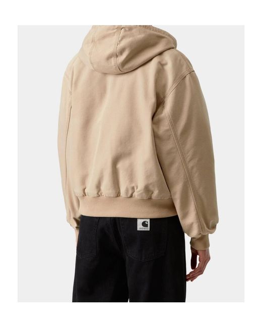 Carhartt Natural Og Active Zip Hooded Jacket