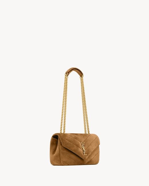 Saint Laurent White Loulou Small