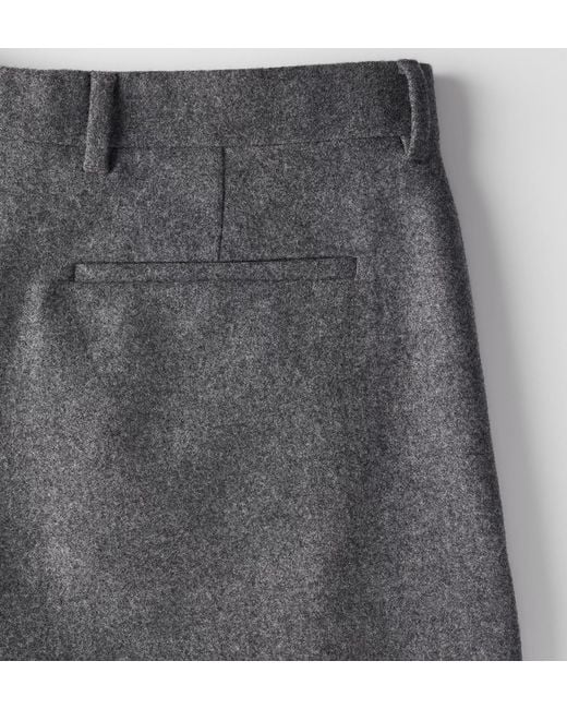 Dior Gray Loose Pants for men