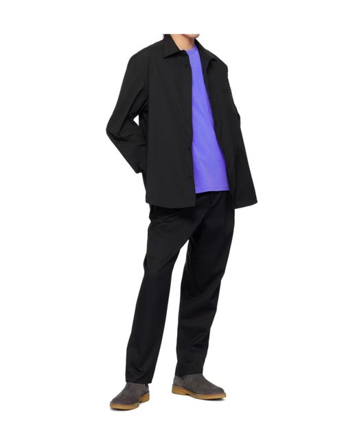 A.P.C. Black Snap-Open Casual Jacket for men