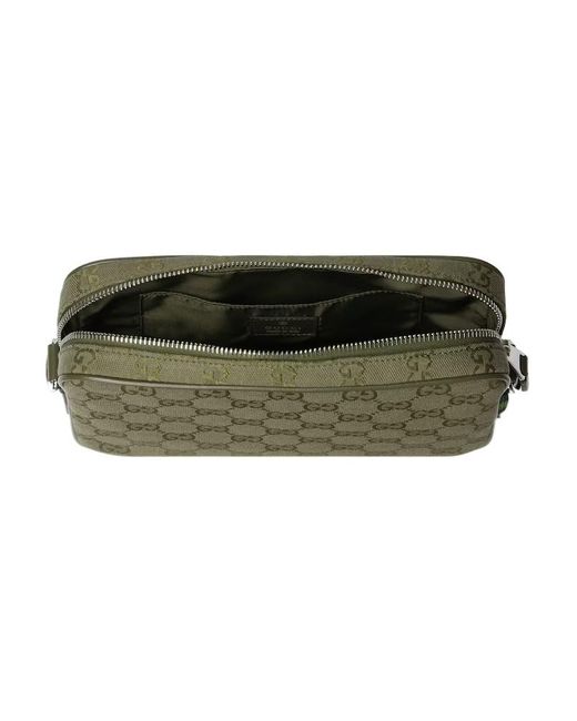 Gucci Green Gg Small Crossbody Bag for men
