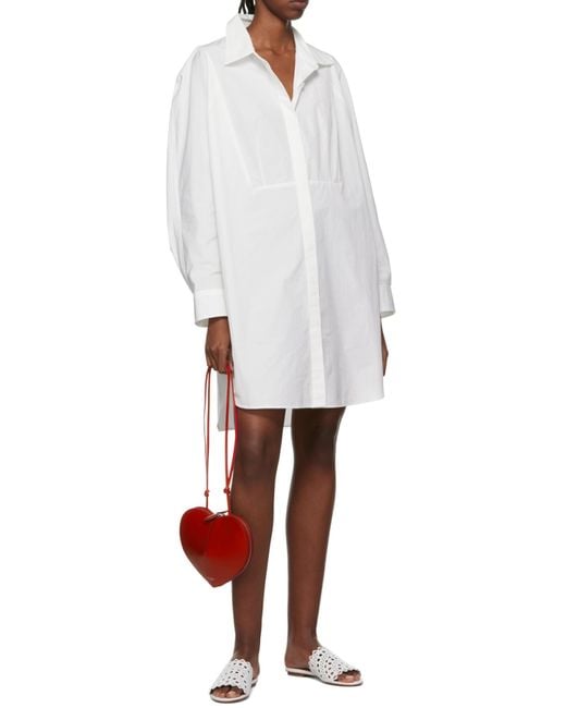 Alaïa Red Alaïa Le Coeur Heart-Shape Crossbody Bag