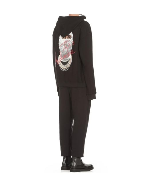 Ih Nom Uh Nit Black 'This Is Authentic' Jersey Hoodie for men