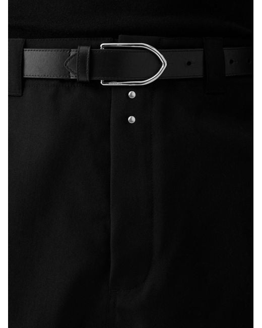 Jacquemus Black Oranger Wide-Leg Pants for men