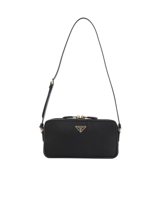 Prada Black Logo Shoulder Bag