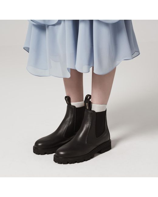 Céline Black Margaret Chelsea Boot