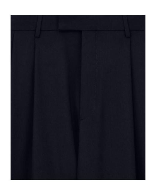 Giorgio Armani Blue Trouser Oversized for men