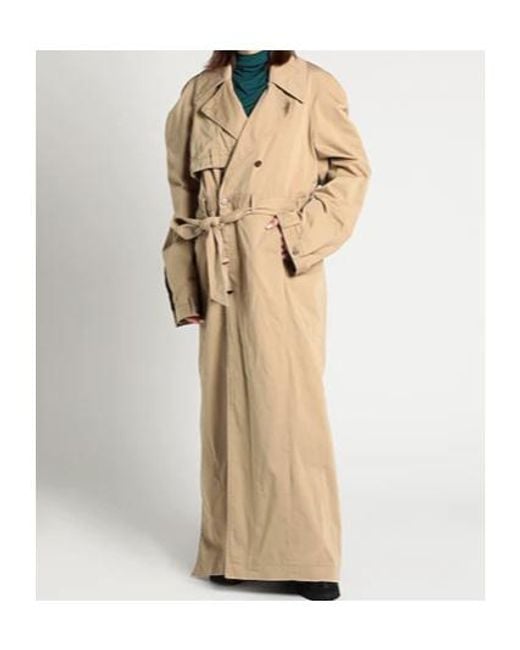 Balenciaga Natural Trench Coats