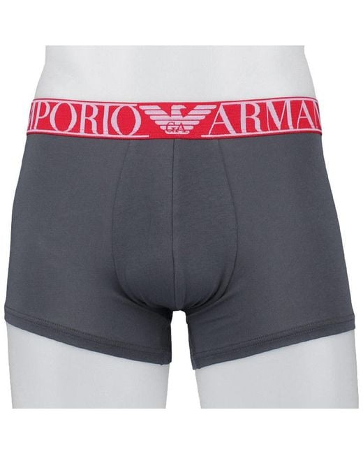 Emporio Armani Red Logo Underwear 2-Piece Pack for men