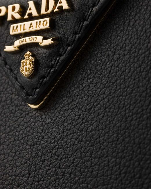 Prada Black Galleria Small Leather Bag
