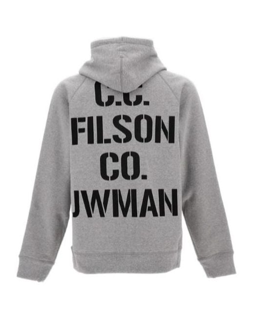 Junya Watanabe White Hooded Sweatshirt Jacket for men