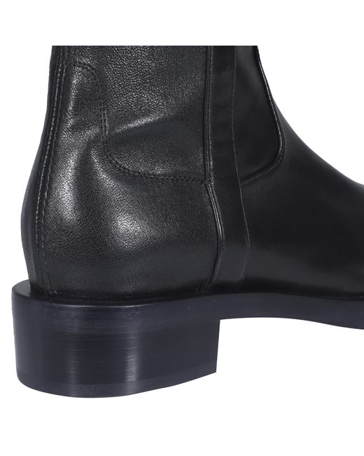 Stuart Weitzman Black Ankle Boots