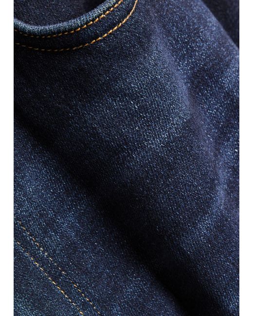 Citizens of Humanity Blue Lyra Wide-Leg Jeans