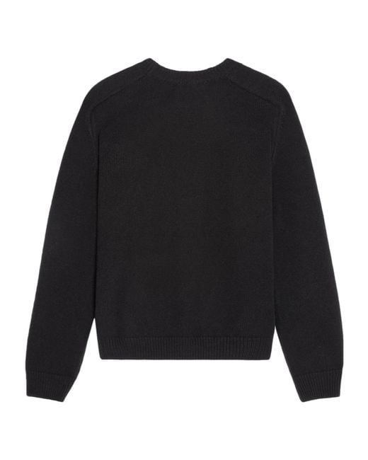 Céline Black Crew Neck Sweater for men