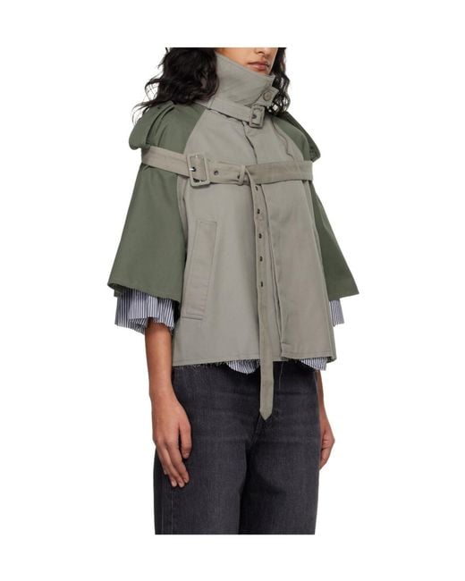 OTTOLINGER Gray Stand-Collar Jacket