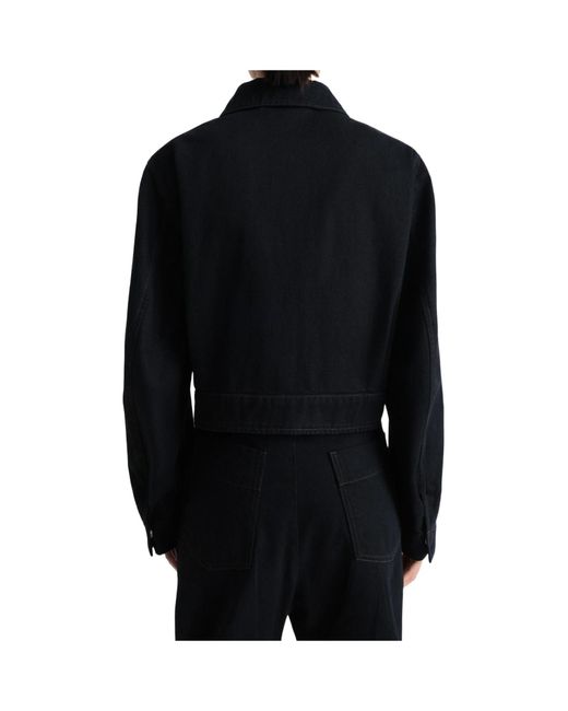 Lemaire Black Cropped Jacket