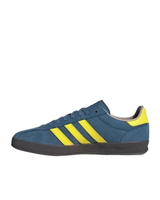 Adidas Originals Blue Gazelle Low-Top Sneakers for men