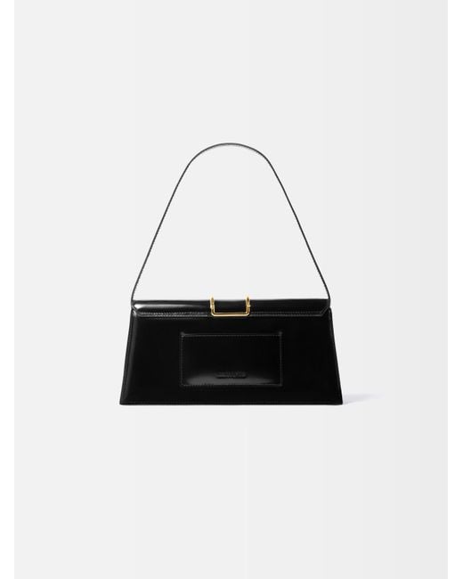 Jacquemus Black The Long Bambino Flap Bag
