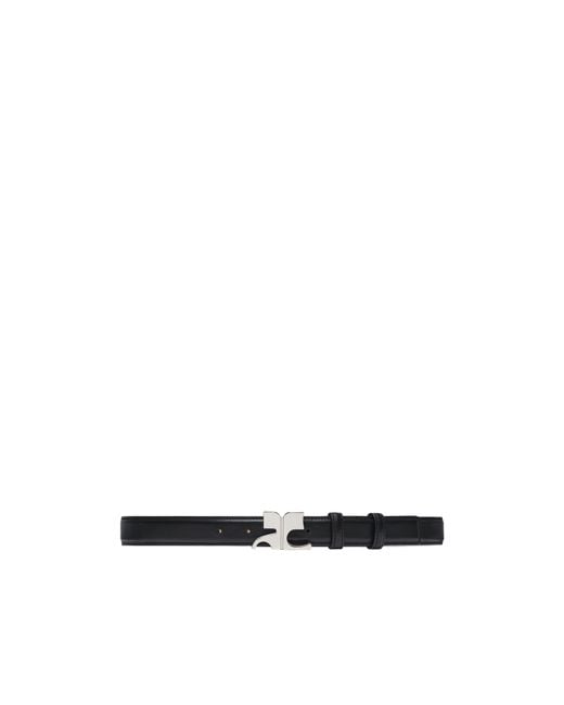 Courreges White Courrèges Ac Plaque Buckle Belt